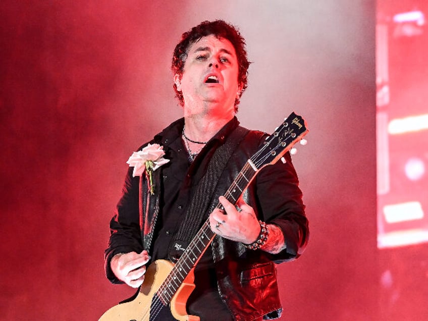 SAN FRANCISCO, CALIFORNIA - AUGUST 06: Billie Joe Armstrong of Green Day performs on Day 2 of Outside Lands Music And Arts Festival at Golden Gate Park on August 06, 2022 in San Francisco, California. (Photo by Steve Jennings/WireImage)