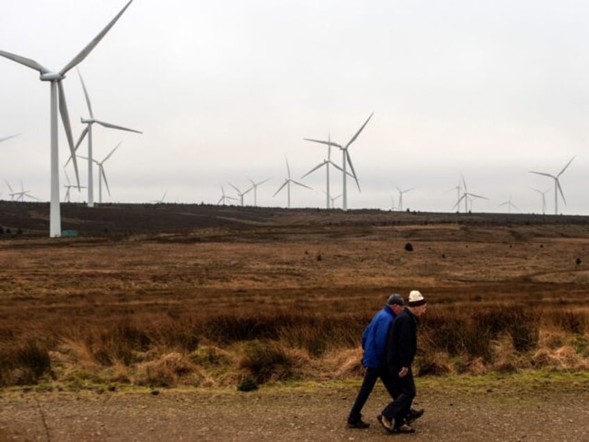 green madness leftist scottish govt cut down 16 million trees to put up wind farms