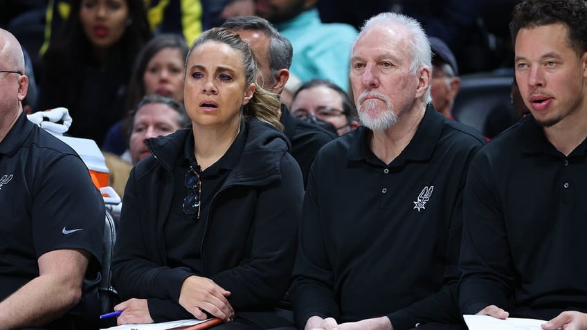 gregg popovich says he thought about getting booted from spurs game to cheer on ex assistant becky hammon