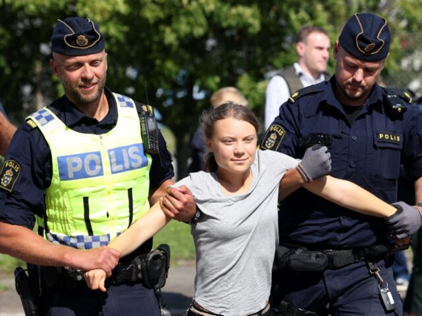 greta thunberg charged for second time in sweden with disobeying police at climate protest