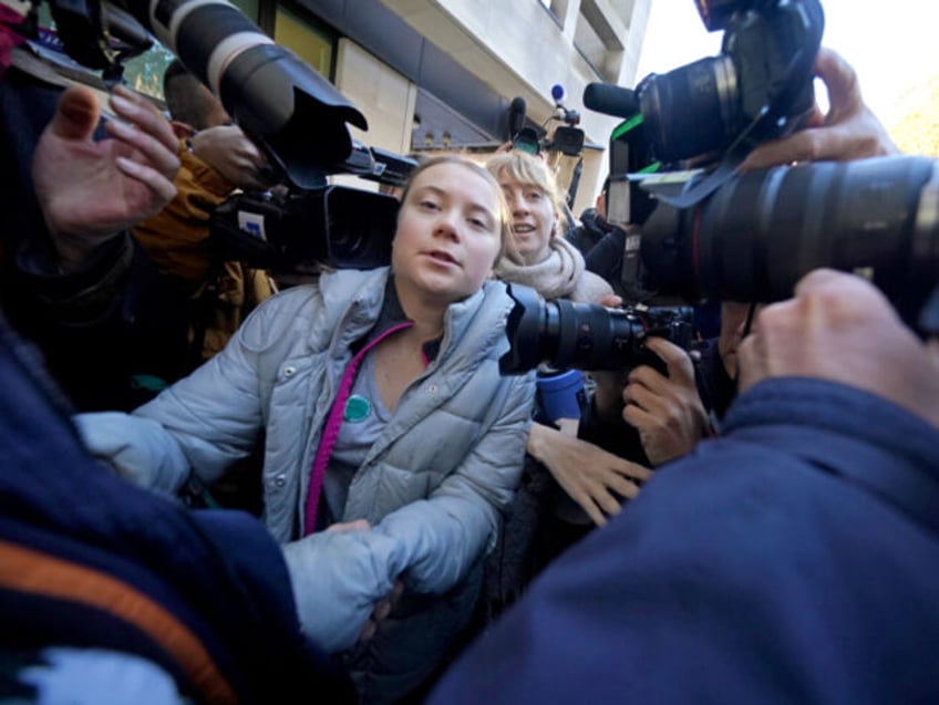 greta thunberg enters not guilty plea over public order offence at london court