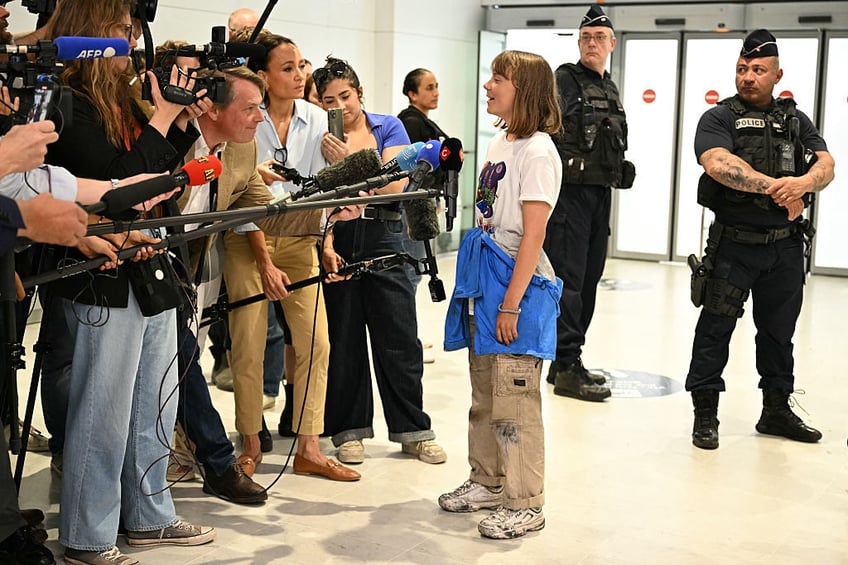 greta thunberg repeats claim she was kidnapped by israel