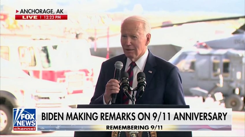 gross biden opens 9 11 remarks with joke about being an all american in high school