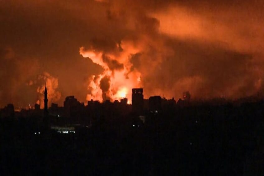 ground battles rage in gaza after israel escalates bombing