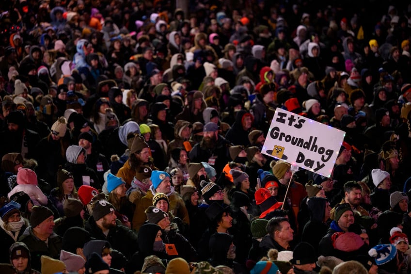 groundhog day gloom punxsutawney phil says more winter ahead