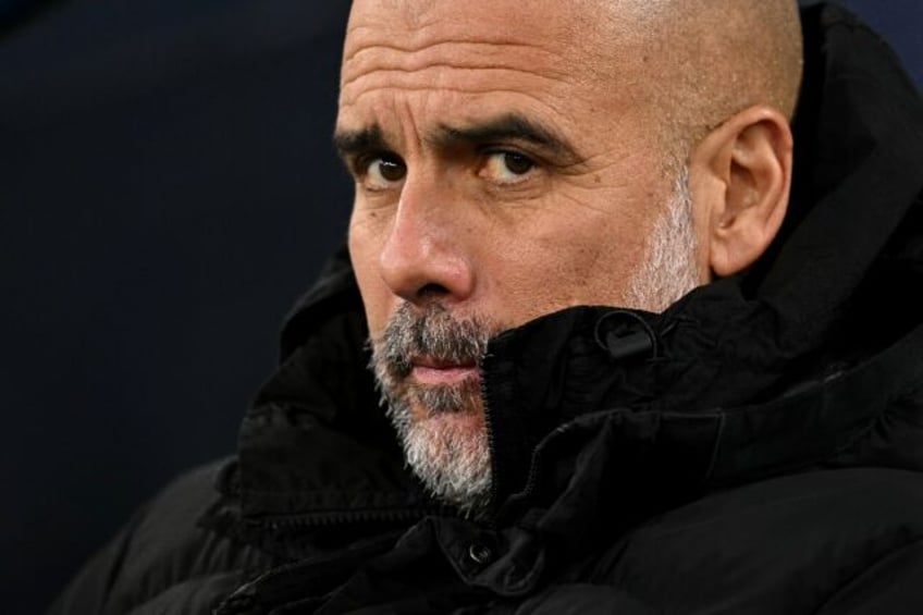 Manchester City manager Pep Guardiola is targeting Champions League qualification