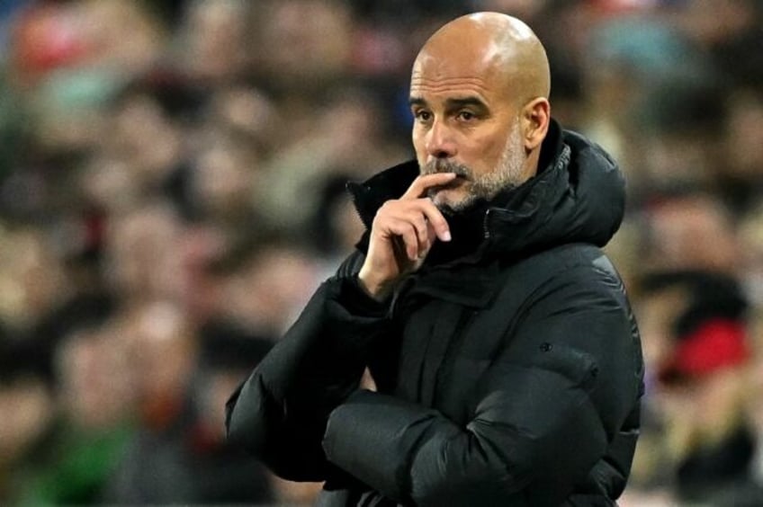 Manchester City manager Pep Guardiola