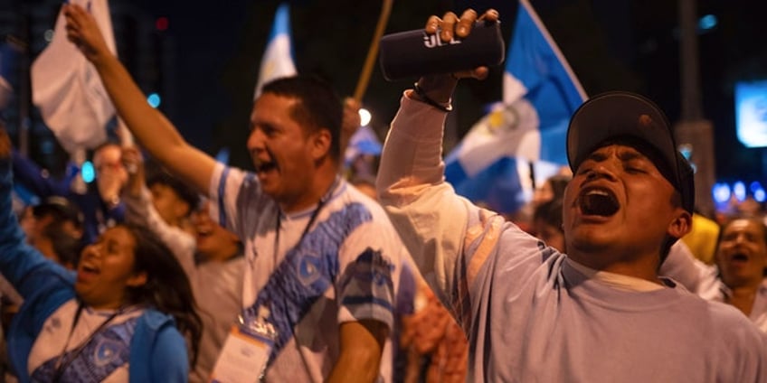 guatemalan presidential candidate wins in landslide but political elite could prevent him from taking office