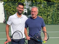 ‘Guess Who Won This Match?’: Robert F. Kennedy Jr. Hits the Court with Tennis Pro Novak Djokovic