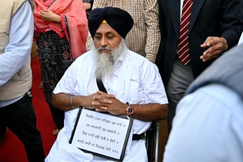 Sikh political leader Sukhbir Singh Badal was attacked by a gunman at the Golden Temple in