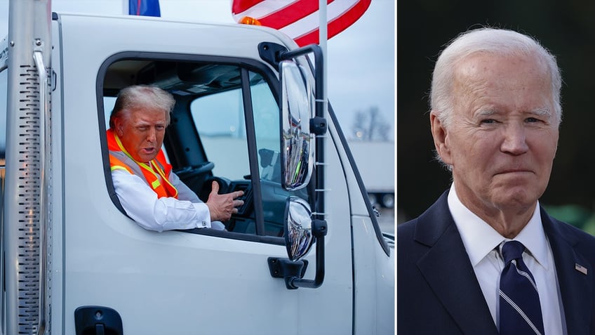 trump biden trash comment