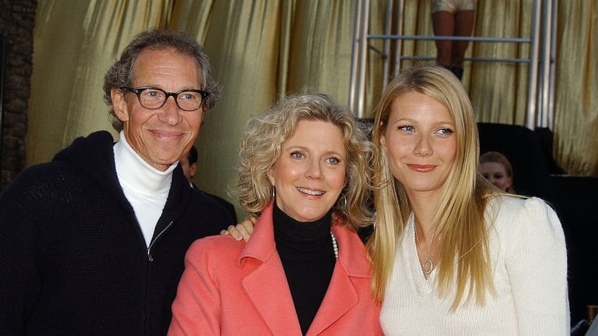 Bruce Paltrow, Blythe Danner and Gwyneth Paltrow