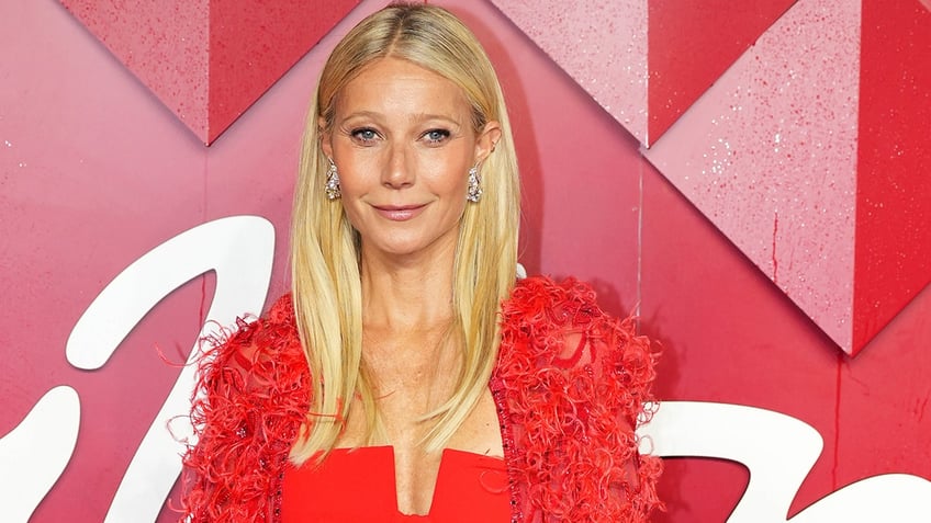 Gwyneth Paltrow in a red dress