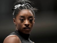 Gymnast Simone Biles vows to 'never' return to Pilates class, cites difficulty with first experience