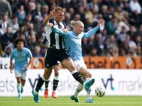 Haaland finally kept scoreless in Premier League as Man City held to a 1-1 draw at Newcastle