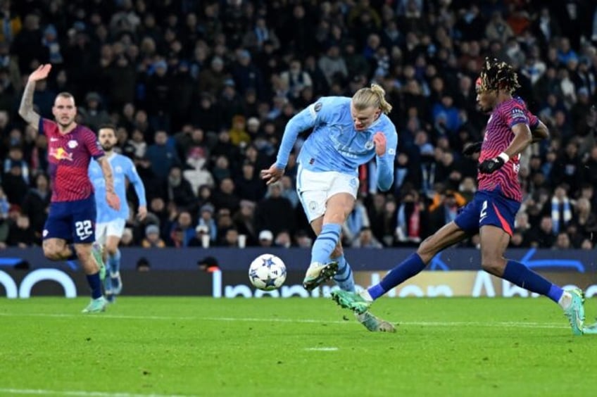 haaland hits 40 in the champions league as man city comeback beats leipzig