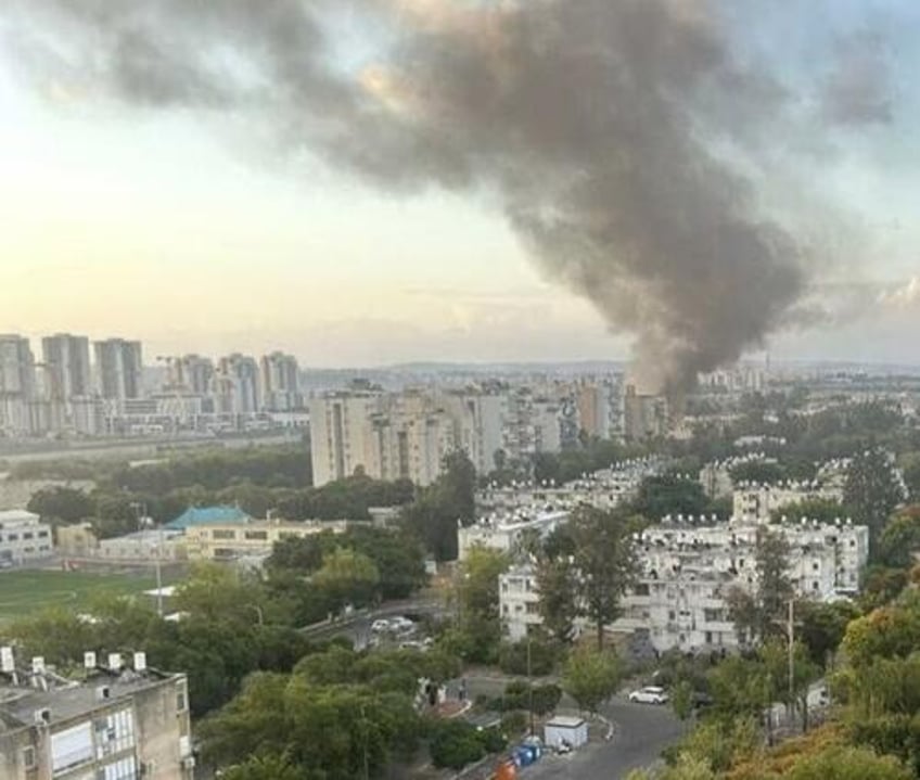 haifa burning after hezbollah strikes deepest israeli targets since 2006