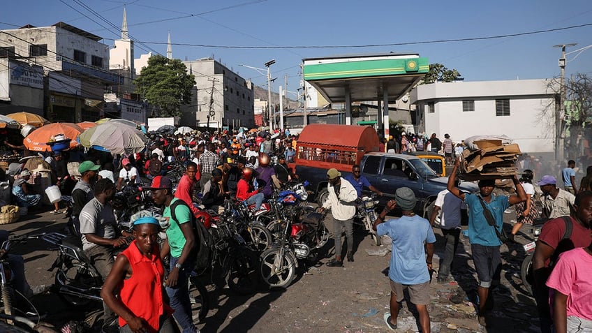 Haiti crime scene