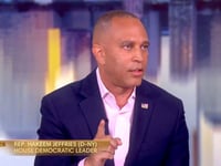 Hakeem Jeffries tells 'The View' ICE is going after 'law-abiding immigrant families'