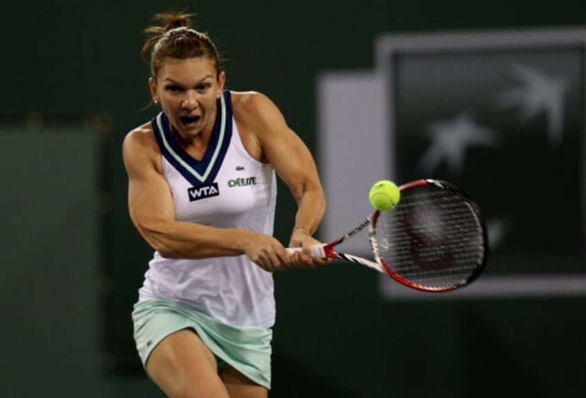 Simona Halep was beaten at the Miami Open on Tuesday as she made her comeback to tennis af