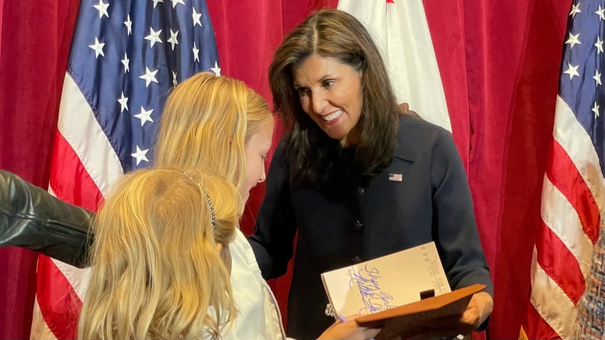 Nikki Haley campaigns in California