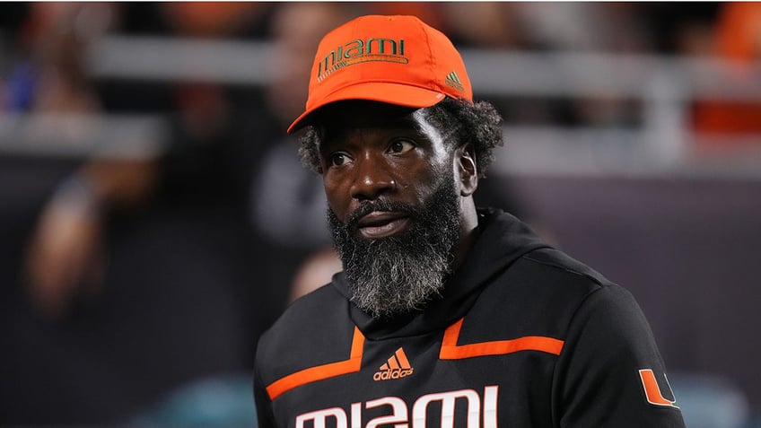 Ed Reed at Hard Rock Stadium