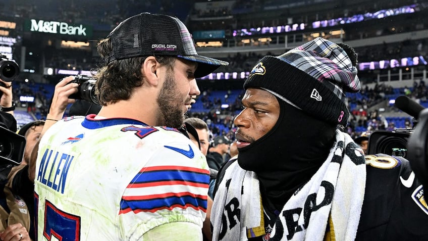 Josh Allen and Lamar Jackson