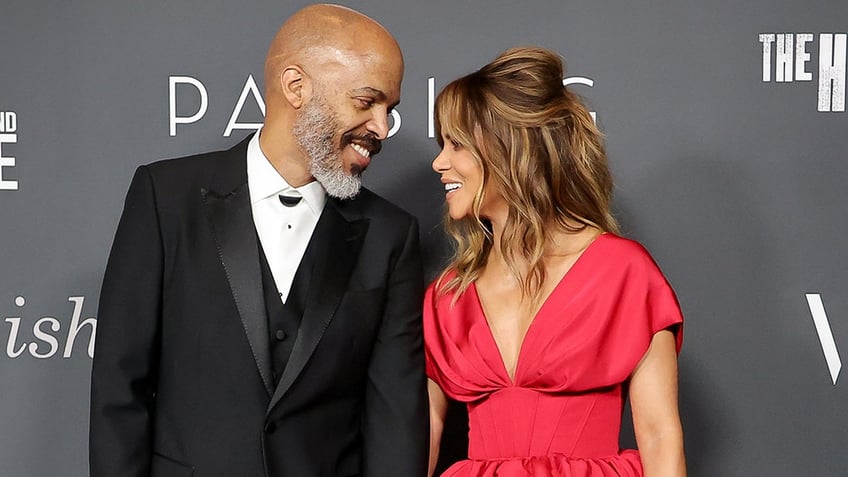 Van Hunt and Halle Berry at the Celebration Of Black Cinema And Television