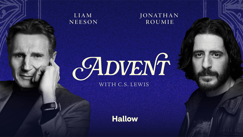 hallow app announces collaboration with liam neeson for new advent series this year