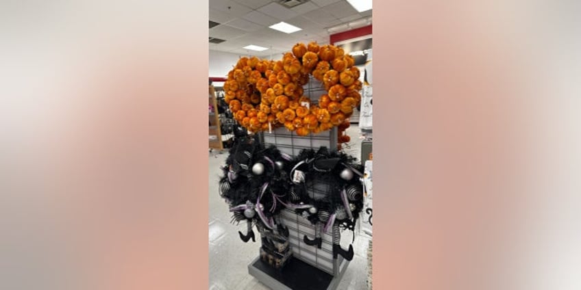 halloween decor swarms shelves in summer and social media users sound off already