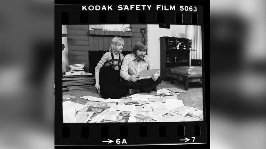 Lutz couple in the Amityville home in New York