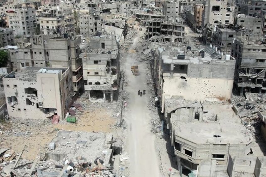 Israel's military offensive has turned large swathes of Gaza into rubble, including the ci