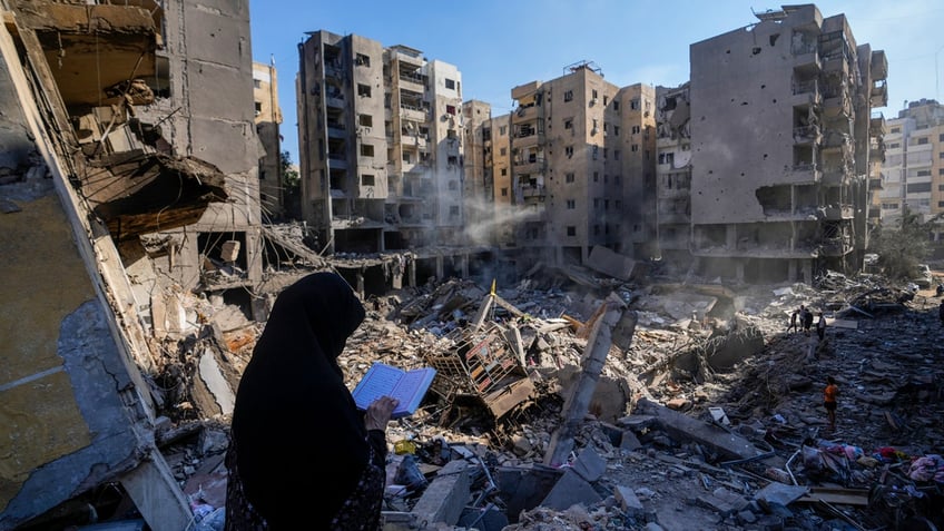 Woman reading Quran