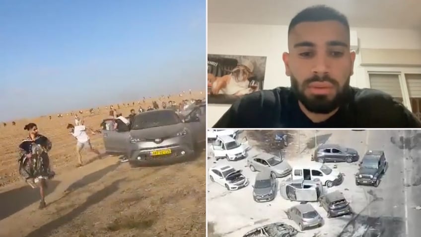 hamas massacre survivor answered call from dad to say final goodbyes as mass of terrorists closed in on him