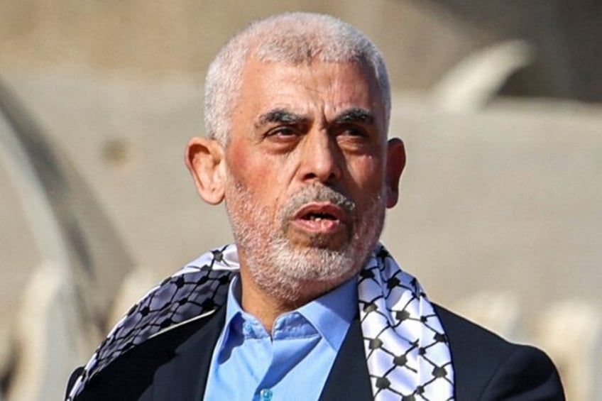 Yahya Sinwar, seen here in 2022, has been appointed Hamas's new leader