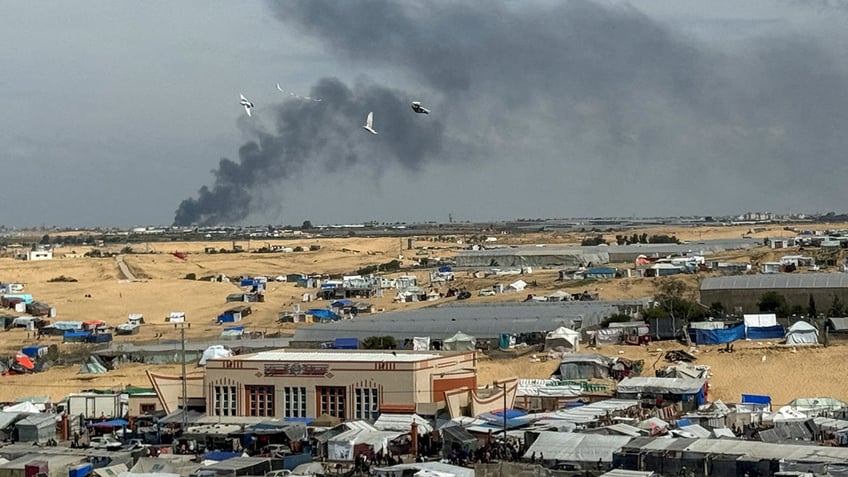 Smoke over Israel