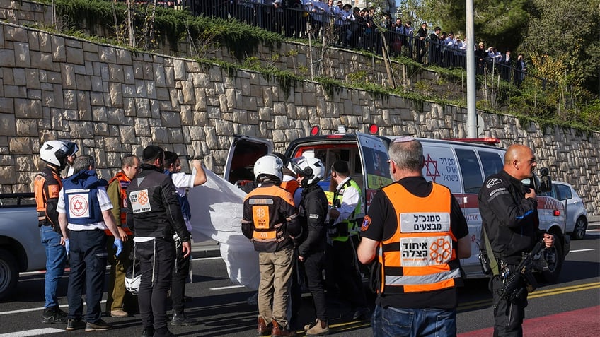 hamas terrorists open fire at bus stop near jerusalem leaving 3 dead 11 injured