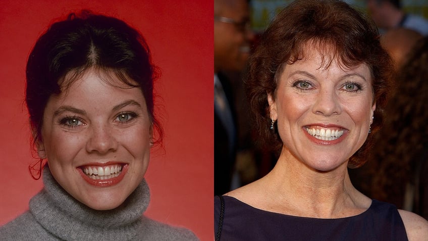 Erin Moran then and now