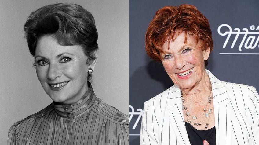 Marion Ross then and now