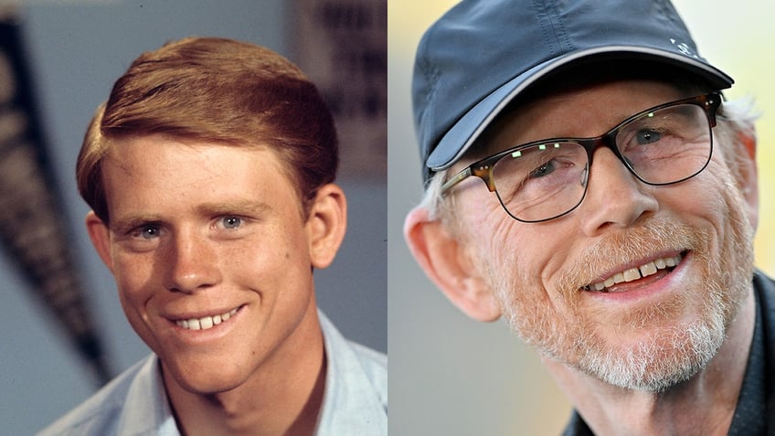 Ron Howard then and now
