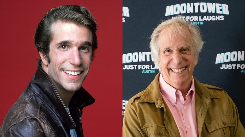 Henry Winkler then and now
