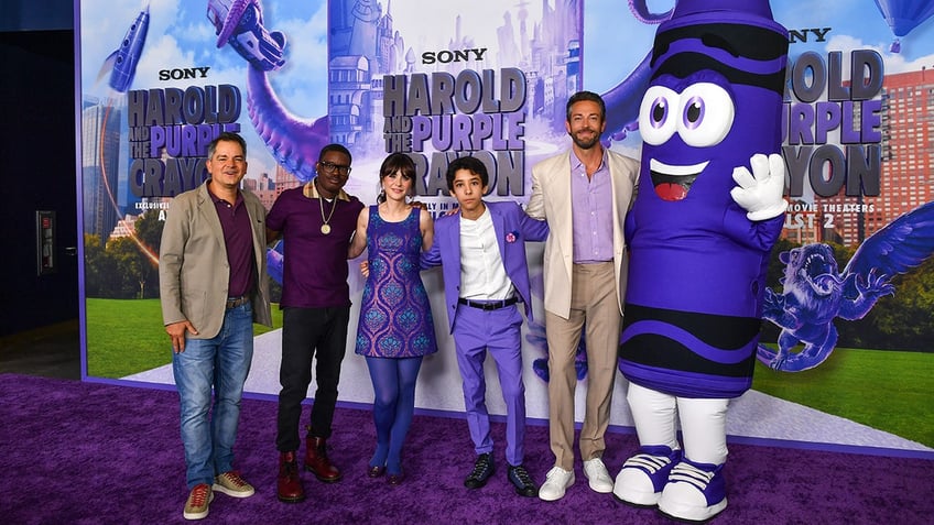 "Harold and The Purple Crayon" film cast and director