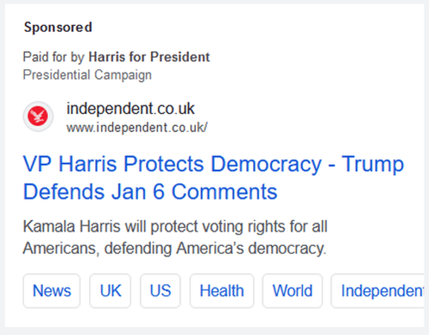 harris campaign busted spoofing news outlets in headline altering ad scheme