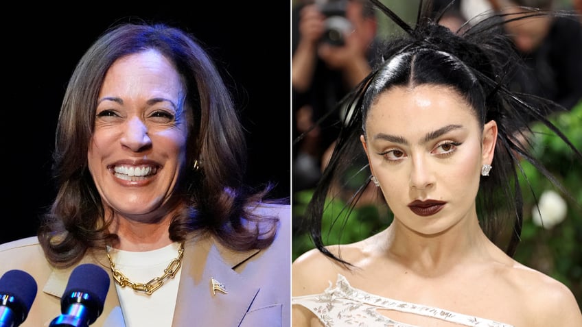 Kamala Harris / Charli XCX