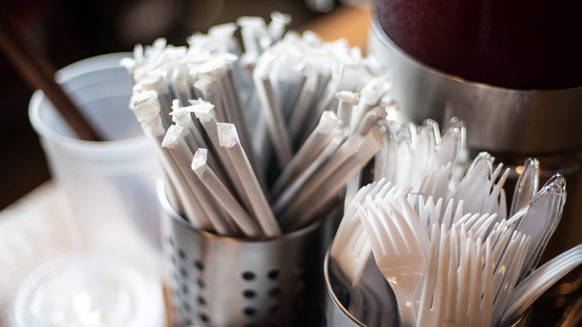 plastic straws