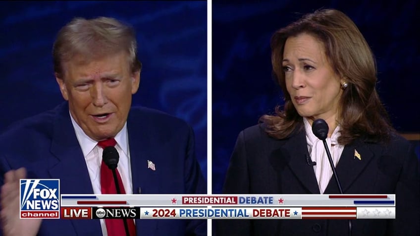 harris mocked for exaggerated facial expressions as trump spoke at debate comes across fake and weak