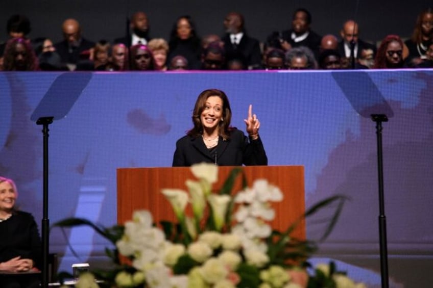 US Vice President Kamala Harris said she was 'honored' to be named the Democratic presiden