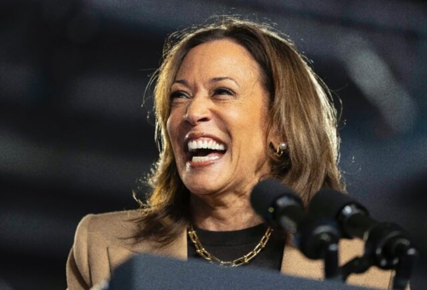 US Vice President and Democratic presidential candidate Kamala Harris featured on the cove