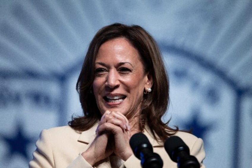 US Vice President and Democratic presidential candidate Kamala Harris has reportedly narro