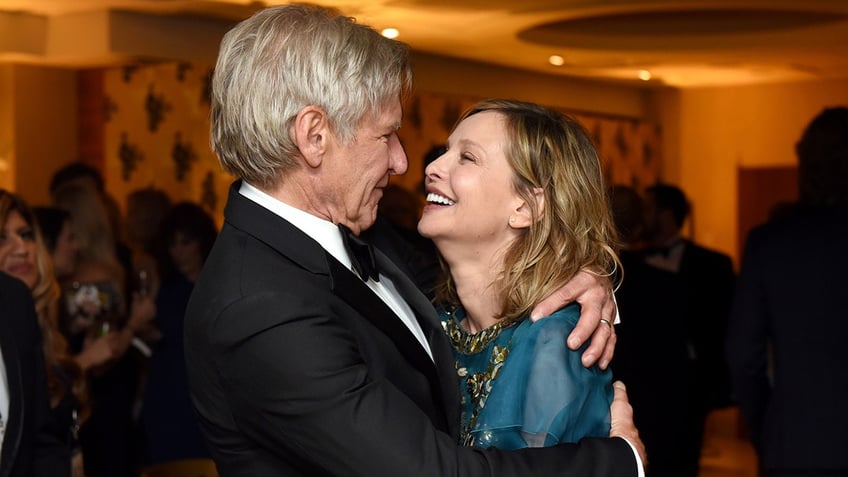 harrison ford calista flockhart defy hollywood expectations packing on the pda over 20 years later